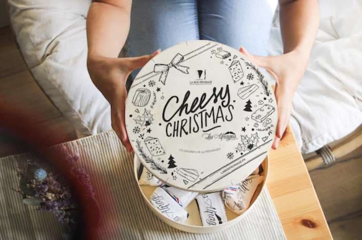 Promo Calendrier de l’Avent Fromage Cheesy Christmas 2022 🎅🧀 5€ de réduction + Livraison OFFERTE