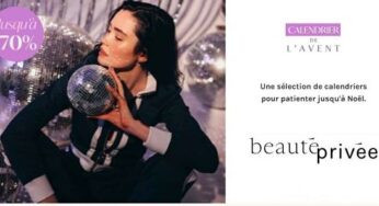 Vente privée de calendrier de l’Avent beauté et bijoux jusqu’à -78%