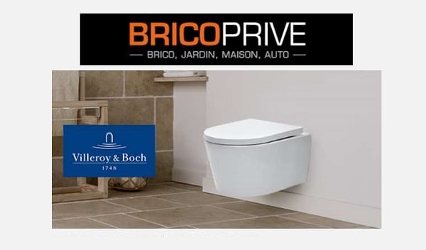 Vente privée sanitaire VILLEROY ET BOCH