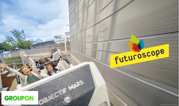 Entrée Futuroscope pas chère : 36 euros (au lieu de 54€), 2 jours 66 euros (au lieu de 96€)