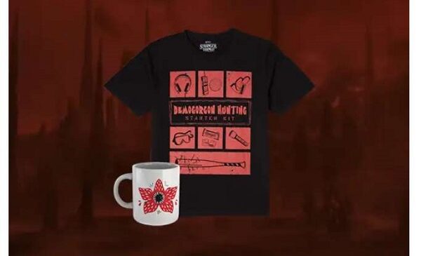 le lot Stranger Things 1  MUG + 1 T-shirt  