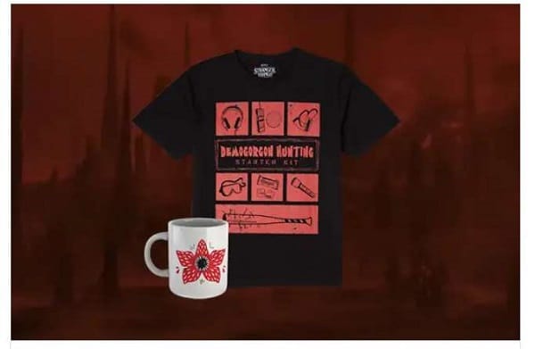 le lot Stranger Things 1  MUG + 1 T-shirt 