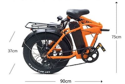  vélo électrique GOGOBEST GF300 plié