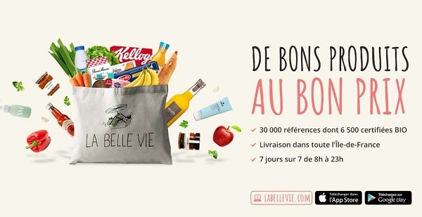 15€ de réduction sur votre première commande la belle vie