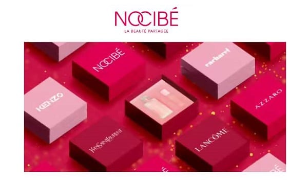 30% de remise sur plus de 600 coffrets parfums, maquillages et beauté sur nocibé