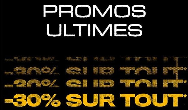 30% de remise sur tout boohooMAN + -10 supplémentaire dès 30€