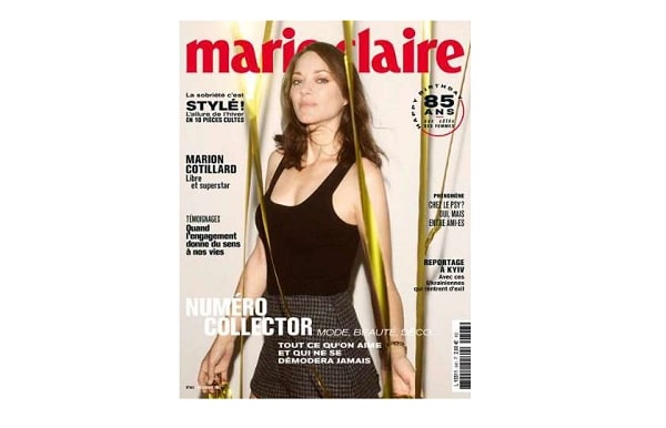 abonnement magazine marie claire pas cher