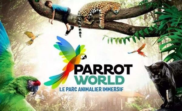 billet entrée parc animalier parrot world pas cher