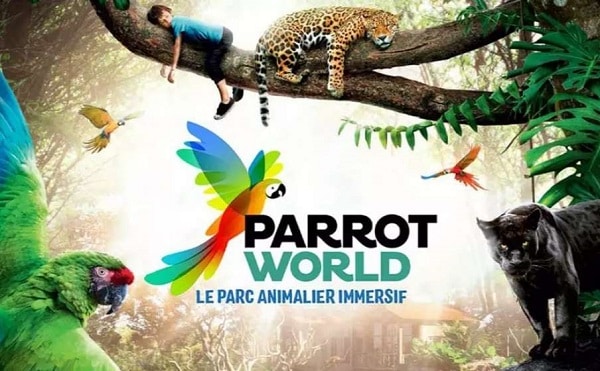 Billet entrée parc animalier Parrot World pas cher ! 10,99€ enfant et 14,99€ adulte (en Île-de-France)