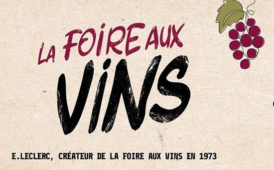 livraison gratuite sur la foire aux vins e. leclerc