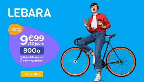 offre forfait lebara série spéciale 80go = 9,99€