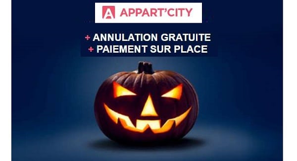 Offre Halloween Appart’City