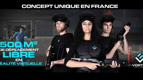 Partie de réalité virtuelle à Vortex Experience VR Nantes moins chère