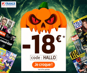 promotion halloween sur les abonnements magazines avec 18€ de remise sans minium
