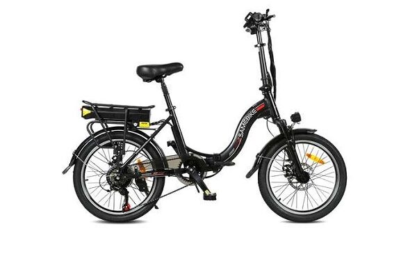 vélo électrique pliable 350w samebike jg20 36v 10ah