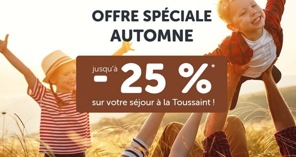 Vente Flash VVF Villages : Jusqu’à -25% sur les séjours pour la Toussaint 🔥