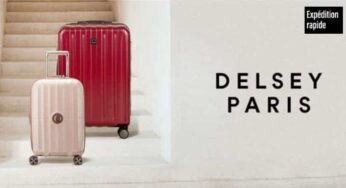 Vente privée de sacs et de valises Delsey + remise supplémentaire