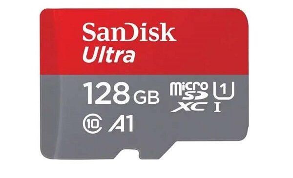 carte micro Sandisk Ultra Micro SD 128 Go A1