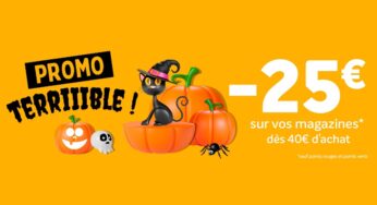 Promotion Halloween sur les abonnements magazines avec 25€ de remise dès 40€ (ou 15€ sans minium) 🎃