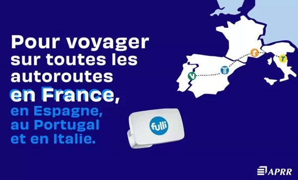 5€ le badge Liber-t Télépéage Top Europe sans engagement (Badge télépéage Fulli by APRR)