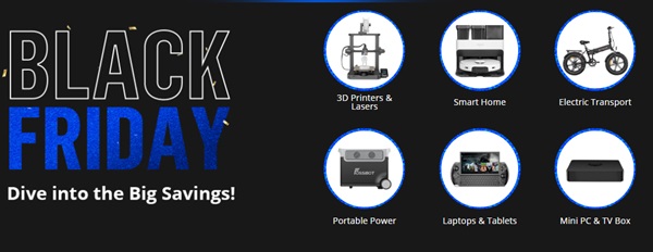 Black Friday Deals de Geekbuying sont en ligne