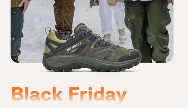 Black Friday Merrell : 40% de remise sur plus de 150 articles