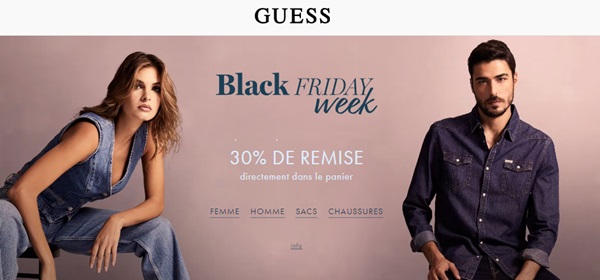 Le Black Friday Guess 