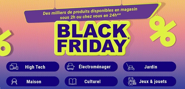 les offres black friday de e. leclerc sont en ligne