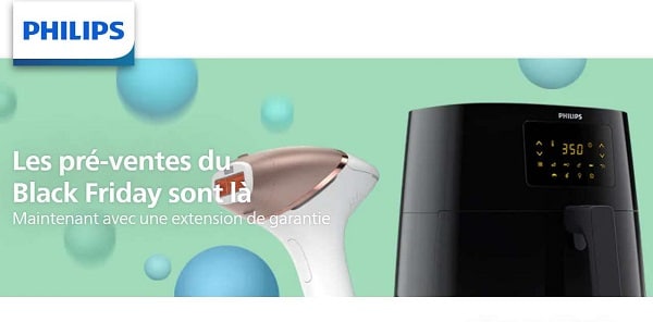 Les pré-ventes du Black Friday Philips