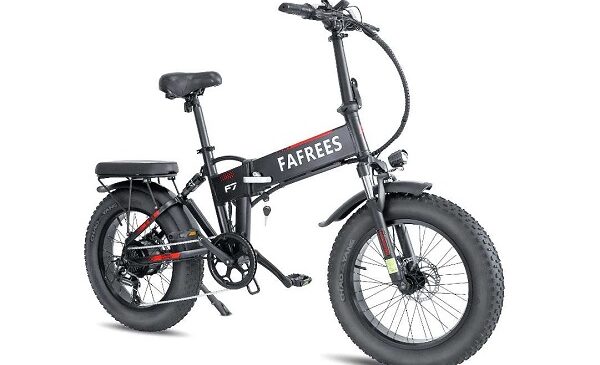 promo vélo électrique avec pneus larges 750w fafrees f7