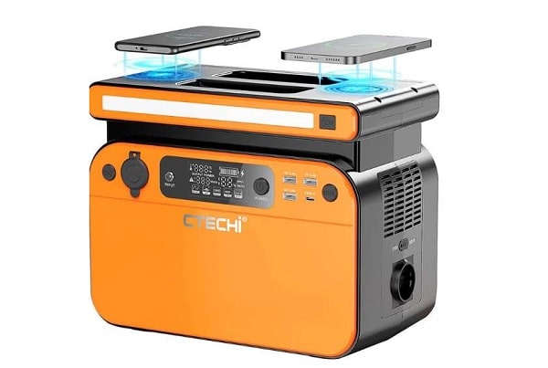 199€ générateur électrique portable 500W CTECHi GT500 (batterie LiFePO4 518Wh) port inclus