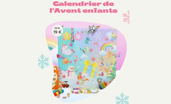 remise sur le calendrier de l'avent pour enfant