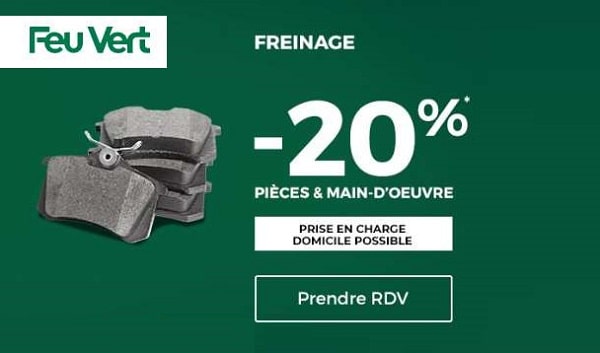 Forfait Essentiel Plaquettes de frein ARRIÈRE - Feu Vert