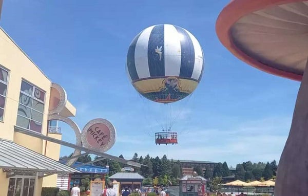 Ballon PanoraMagique de Disneyland à prix réduit : 11 euros la place (44€ famille)