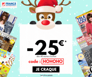 offre abonnement magazine pas cher pour noel 2022