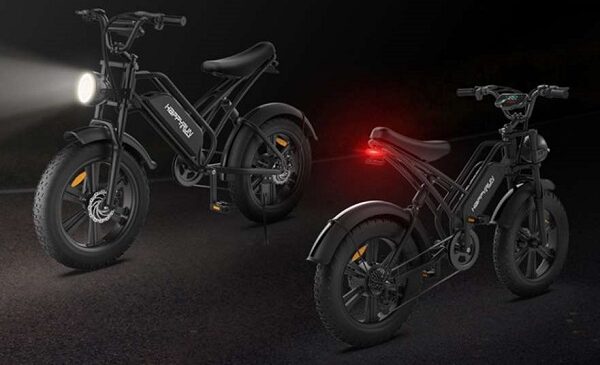 promotion vélo électrique à pneus larges et puissant happyrun hr g50