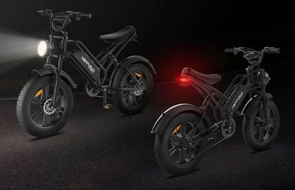 promotion vélo électrique à pneus larges et puissant happyrun hr g50
