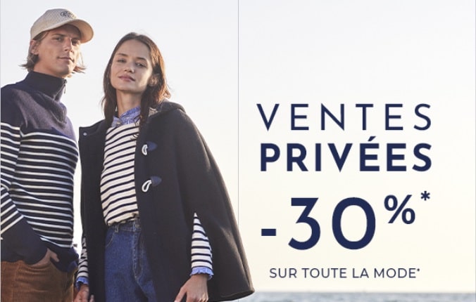 vente privée de pré soldes armor lux