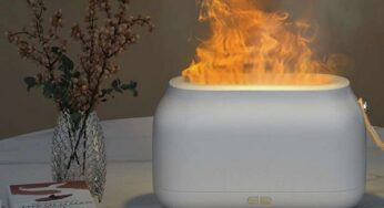 Offre Calendrier de Noël : 8,99€ humidificateur avec simulation de flamme et fonction diffuseur huile essentielle (port inclus)