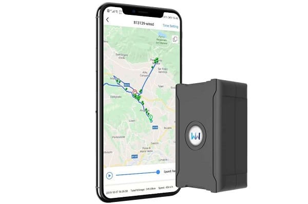 7,59€ le mini-tracker GPS magnétique pour véhicule avec carte SIM intégrée WanWayTech (fonctionne avec Tracker One)