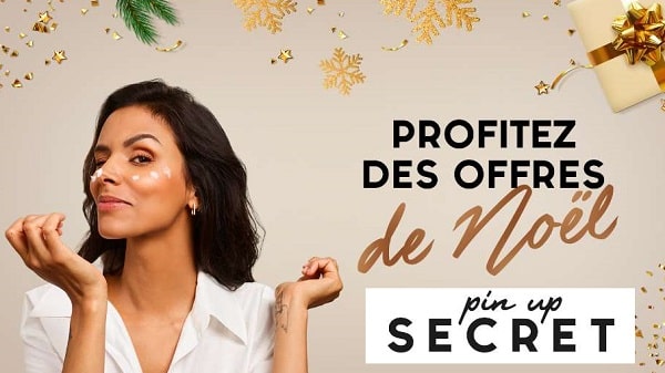 remise sur toute la gamme de produits de soin Pin Up Secret + livraison gratuite