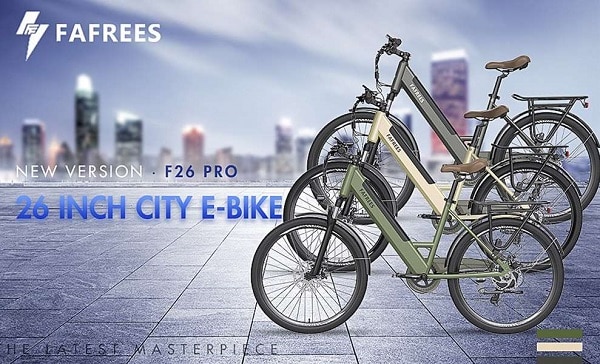 vélo électrique de ville 26 pouces 250W FAFREES F26 Pro Step-through