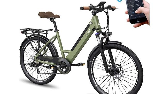 vélo électrique de ville 26 pouces 250w fafrees f26 pro avec app