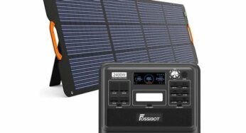 949€ Promotion Pack station d’alimentation portable 2400W FOSSiBOT F2400 + panneau solaire 200W