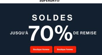 Soldes Superdry 2025 : jusqu’à -70% sur tous les soldes