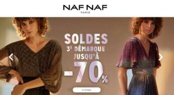 Troisième démarque Naf Naf : 15% de remise supplémentaires dès 2 articles soldés 