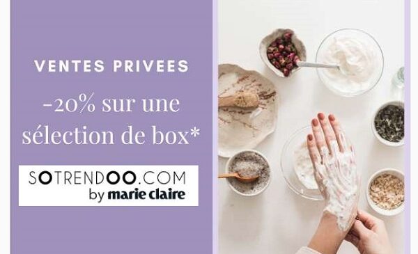 vente privé box de sotrendoo by marie claire