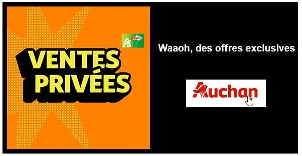 Ventes privées Auchan en ligne