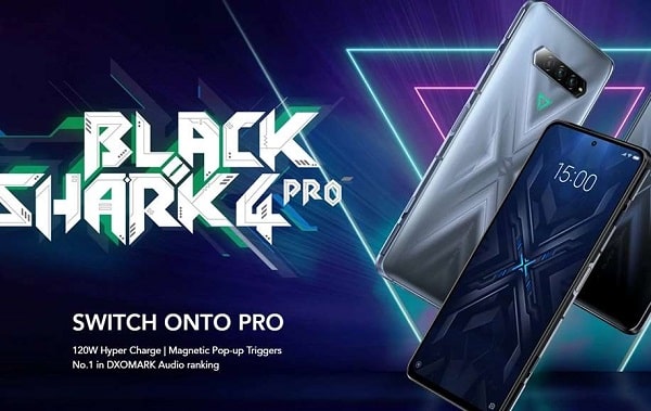 370€ le puissant smartphone Black Shark 4 Pro 12Go 256Go (AMOLED , Snapdragon 888, Hypercharge 120W ,4500mAh)