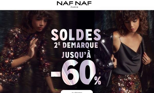 secondes démarques des soldes naf naf